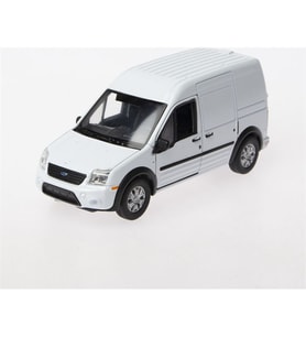Welly 1:36 Diecast Çek-Bırak Ford Transit Connect -Beyaz