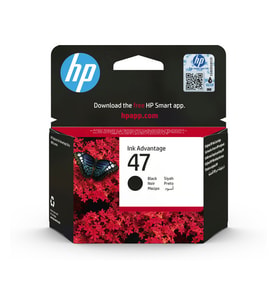 HP 47 Black Original Ink Advantage Cartridge  6ZD21AE
