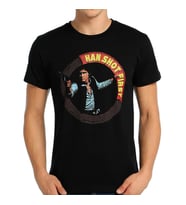 Bant Giyim - Star Wars Han Solo Siyah Erkek T-shirt Tişört