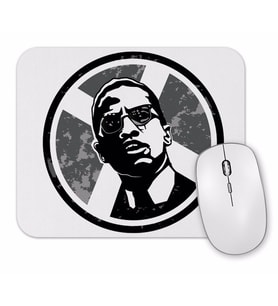 Malcom X Mouse Pad