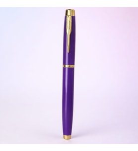 Premium Mor Metal Roller Kalem