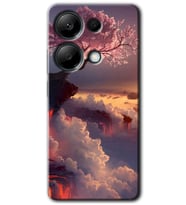 Redmi Note 13 Pro 4G Kılıf HD Desen Baskılı Kılıf - Uçurumdaki Hayat