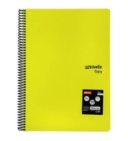 Mynote Flex Neon A4 120 Yaprak Spiralli Çizgili Defter