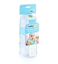 BabyJem Katlı Toz Mama Kabı - Mavi