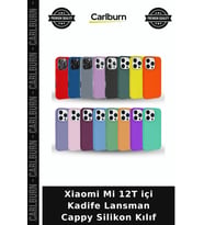 Xiaomi Mi 12T içi Kadife Lansman Cappy Silikon Kılıf Model Ürün Koruyucu