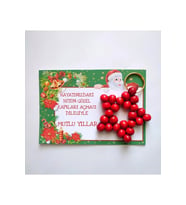 Nar Kırmızı 10 Adet Anahtarlık - Yılbaşı Hediyesi - Christmas Gift