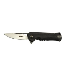 Crkt Muskie 202 Bk Siyah Kamp / Outdoor Çakı 18 Cm - Yarı Otomatik, Kemerlikli, Kutulu