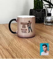 Kişiye Özel Karikatürlü Babaya Hediye Husband Dad Hero Kupa Bardak Babalar Günü Hediyesi