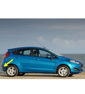 Ford Fiesta 2013-2016 Arka Tampon Sağ Reflektörü 1552730