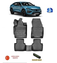Rizline Peugeot 408 (Benzin/Dizel) 2023 Sonrası Uyumlu 3D Havuzlu Paspas ASMA KOKU VE NUMARATÖR HEDİYELİ
