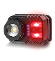 PeakStar PS-571 Sensör XPG COB LED USB Şarj Edilebilir Lityum Pilli Zoomlu Kafa Lambası