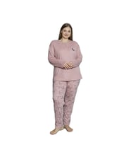 Kadın Orta Yaş ve Üzeri Regular Yüksek Kalite Büyük Beden Pamuk Anne Pijama Takımı 4550