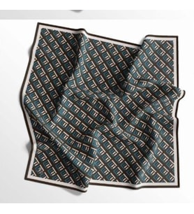 95 X 95 QUARE FRESH SOFT PAMUKLU EŞARP - 03143 (Siyah Beyaz)
