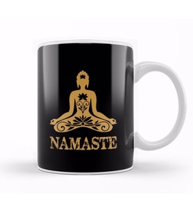 Namaste Yoga Kupa Bardak Porselen