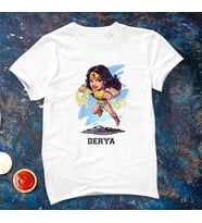 Wonder Woman Tişörtü ( Çocuk - Büyük ) Kişiye Özel