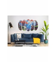 AĞAÇ VE KAYALAR DİGİTAL ART MDF TABLO-3108