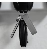 Lexroo SmartTag2 ile Uyumlu Kılıf Darbelere ve Suya Dayanıklı Smart Tag 2 Plastik Koruyucu (Gri)