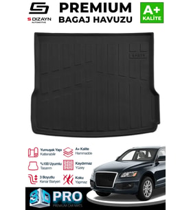 Drs Tuning Drs Tuning Audi Q5 3D Pro Bagaj Havuzu 2009-2017 A+ Kalite