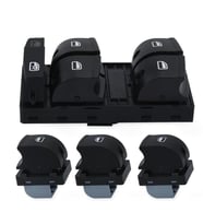 Audi A3 Cam Düğmesi Anahtarı Takımı Sol Dörtlü + Tekli 2004-2013