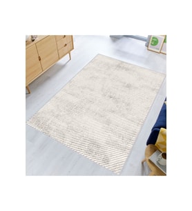 Rovigo Home Dijital Baskı Yıkanabilir Kaymaz Taban Salon Halısı RVG0350 (Bej)