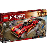 LEGO 71737 NINJAGO Legacy X-1 Ninja Turbo Otomobili