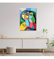 ArtofWallDesign ''Kübizm Sanat'' Cam Tablo UV
