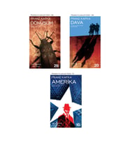 Amerika + Dava + Dönüşüm- 3 Kitap Set - Iş Bankası Özel Set Amerika Kitabı