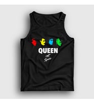 Presmono Unisex Siyah Hot Space Queen Atlet 101978tt