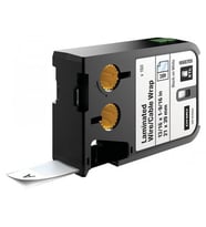Dymo XTL Lamine Tel/Kablo Etiketi 21x39 MM Beyaz/Siyah 150 Etiket