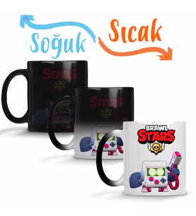 Brawl Stars 015 Sihirli Kupa Bardak Porselen
