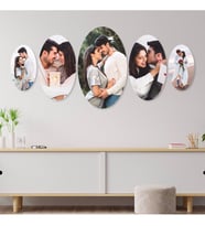 Kişiye Özel Resimli 5 Parçalı Mdf Tablo Seti