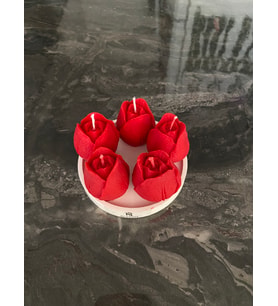 RÜWÜZEL KIRMIZI LALE SOYA WAX SERİSİ