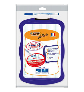 Bic Velleda 1721 Mini Beyaz Tahta + Kalem + Silgi 