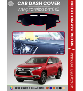 MITSUBISHI PAJERO SPORT (2015-2019) Torpido Örtüsü Premium Torpido Koruma Araca Özel UV Koruma