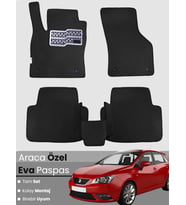 SEAT IBİZA (2008-2017) Uyumlu EVA Paspas Tam Set–Oto Paspas,Araca Özel,Kolay Montaj