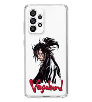 Samsung Galaxy A32 Uyumlu Vagabond Anime Desenli Şeffaf Telefon Kılıfı