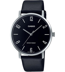 CASIO MTP-VT01L-1B2UDF SİYAH DERİ KORDON KLASİK ERKEK KOL SAATİ