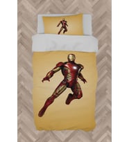MEKTA HOME BEBEK VE ÇOCUK ODASI Iron Man Desenli Nevresim Takımı