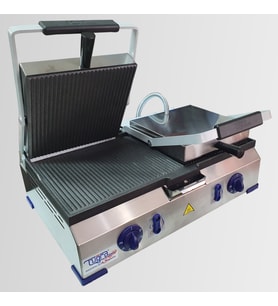 Tuğra TE-7750 Çift Baskılı 8+8 Dilim Sanayi Tipi Döküm Elektrikli Eko Tost Makinası