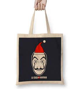 La Casa De Navidad Money Heist Christmas Bez Çanta Uzun Saplı