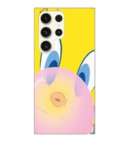 Samsung Galaxy S23 ULTRA Uyumlu Tweety Tasarımlı Şeffaf Telefon Kılıfı