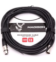 Madison Mikrofon Kablosu 10 Metre- SİYAH