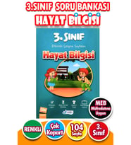 3.Sınıf Hayat Bilgisi - Etkinlikli Çalışma ve Soru Bankası Kitabı