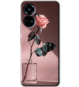 Tecno Camon 19 Pro Kılıf HD Desen Baskılı Kılıf - Retro Gül