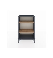 Arges Komodin 2 Raflı 60x30x96 Antrasit-Çam