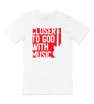 Kırmızı Closer To God Tişört