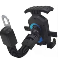 Bisiklet Motorsiklet ve Scooter Ayna  Uyumlu Telefon Tutucu 4.5-7.2 inch