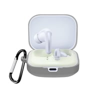 Microsonic Xiaomi Redmi Buds 5 Kılıf Askılı Mat Silikon Gri (Gri)