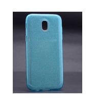Samsung Galaxy J5 Pro Uyumlu Kılıf Zore Shining Silikon (Mavi)