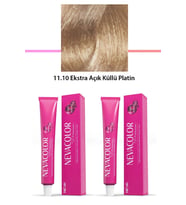 2 li Set Premium 11.10 Ekstra Açık Küllü Platin - Kalıcı Krem Saç Boyası 2 X 50 g Tüp